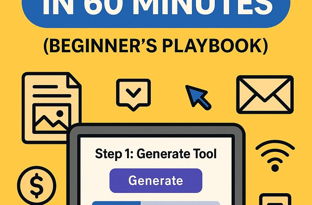 Launch a Zero-Cost Online Business in 60 Minutes (Beginner’s Playbook)
