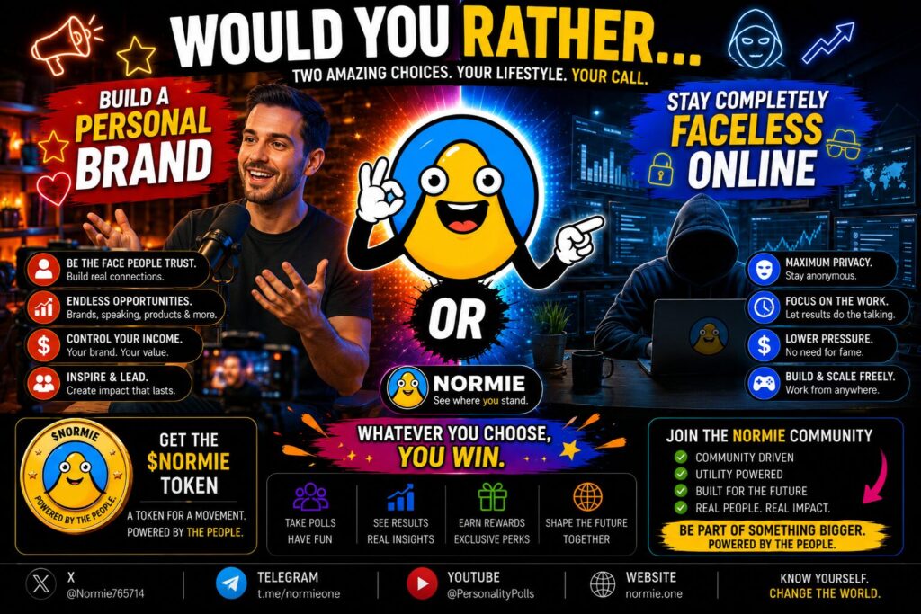 Personal Brand or Faceless Channel - Normie