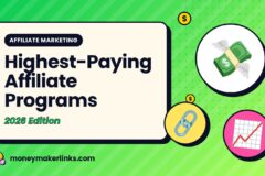 The Highest-Paying Affiliate Programs in 2026 (Recurring, High-Ticket & Beginner-Friendly)