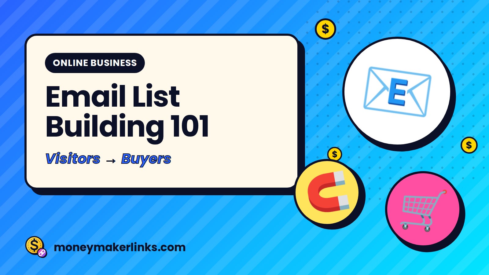 Email List Building 101: Turn Visitors into Buyers